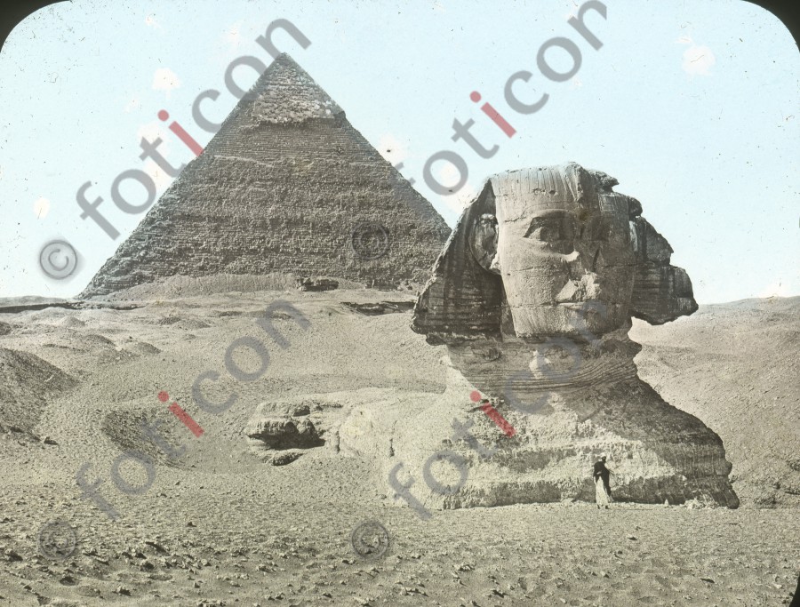 Der Sphinx | The Sphinx - Foto foticon-simon-008-022.jpg | foticon.de - Bilddatenbank für Motive aus Geschichte und Kultur